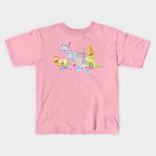 Goat and Friends Kids T-Shirt